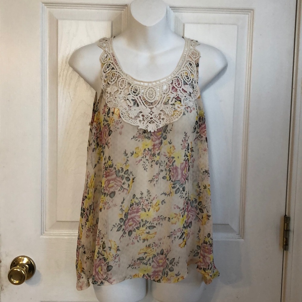 🔴 5/$12 Rue 21 M tank shirt